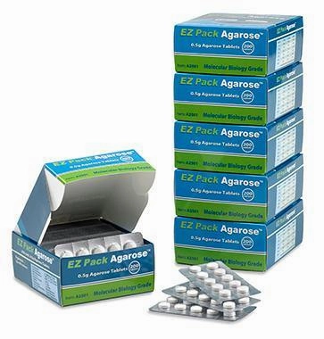 Benchmark A2505 EZ Pack Agarose Tablets. pack of 1000 tablets (500g)