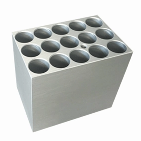 Benchmark BSH100-1213 Block. 15 x 12-13mm Tubes. 60mm Tall. No Lid