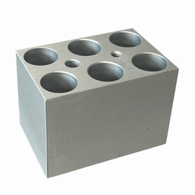 Benchmark BSH100-5MT Block. 6 x 5ml Centrifuge Tubes (17mm diameter)