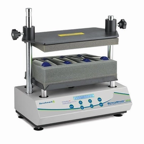 Benchmark BV1010-TST BenchMixer XLQ. QuEChERS Shaker/Vortexer with QuEChERS Racks