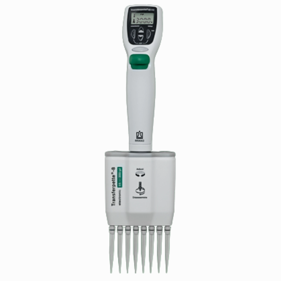Brandtech 705426 Transferpette Electronic Pipette. 8-Channel. 15-300L with Warranty