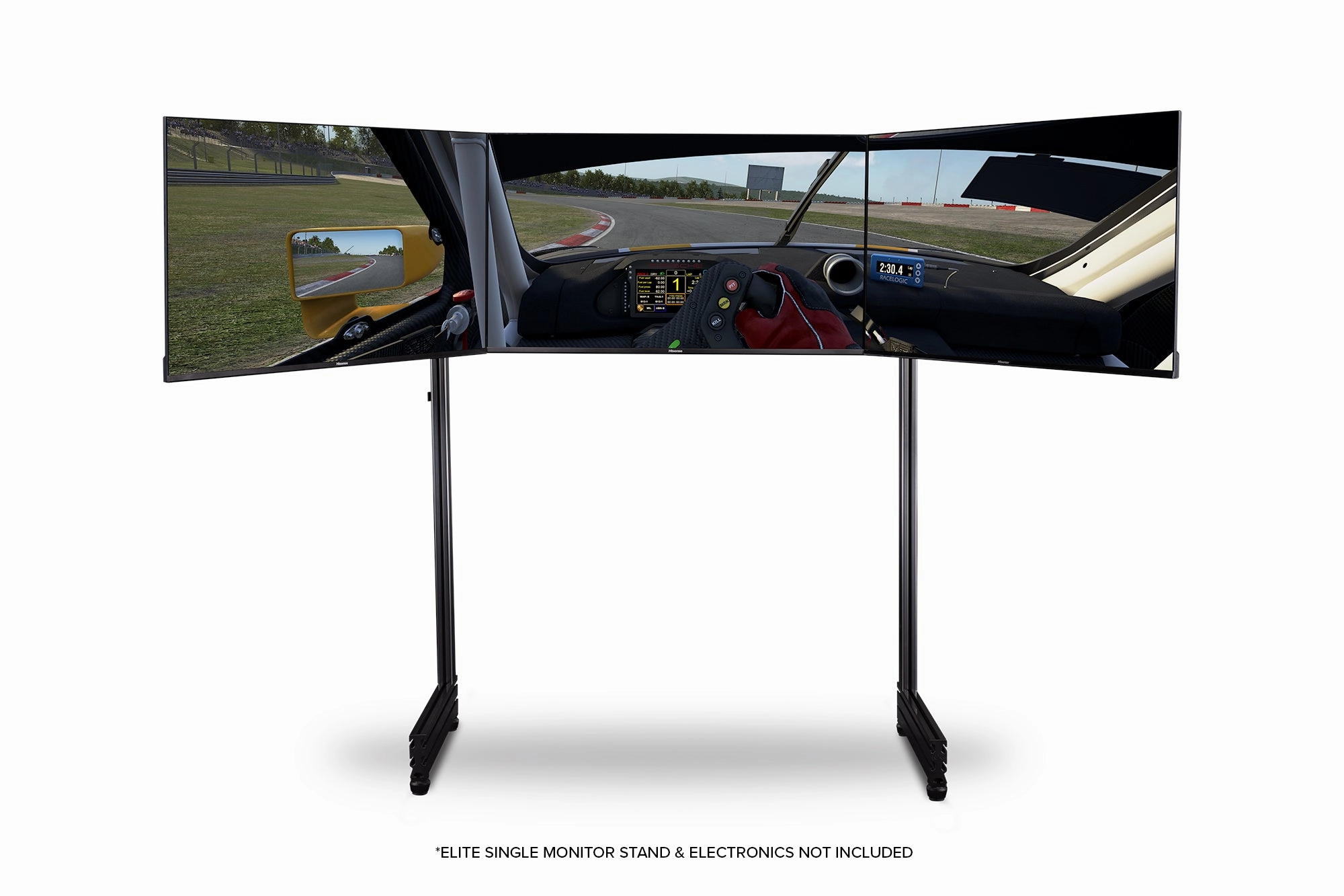 Next Level Racing NLR-E006 Elite Freestanding Triple Monitor Stand Add-On