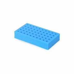 OHAUS 12MM Tube Rack for Vortex Mixers. Blue