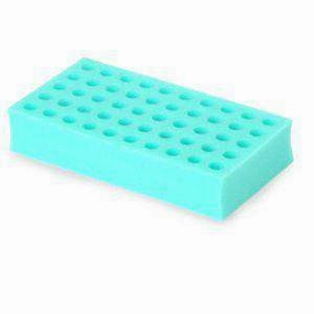 OHAUS 16MM TUBE RACK FOR VORTEX MIXERS. GREEN