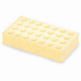 OHAUS 25MM Tube Rack for Vortex Mixers. White