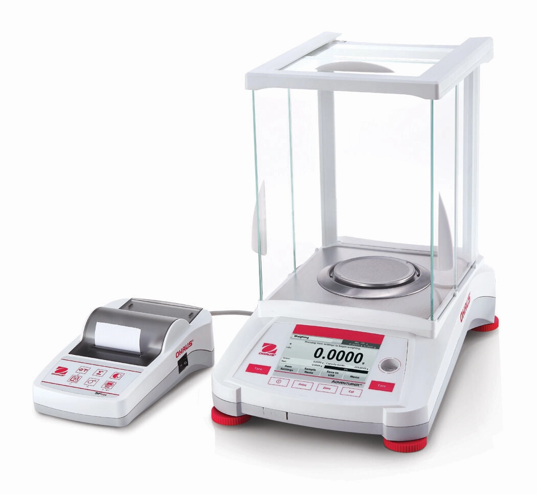 OHAUS AX224 ADVENTURER ANALYTICAL BALANCE 220g 0.0001g 0.1mg - 2 YEAR WARRANTY
