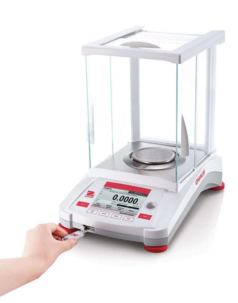 OHAUS AX224 ADVENTURER ANALYTICAL BALANCE 220g 0.0001g 0.1mg - 2 YEAR WARRANTY