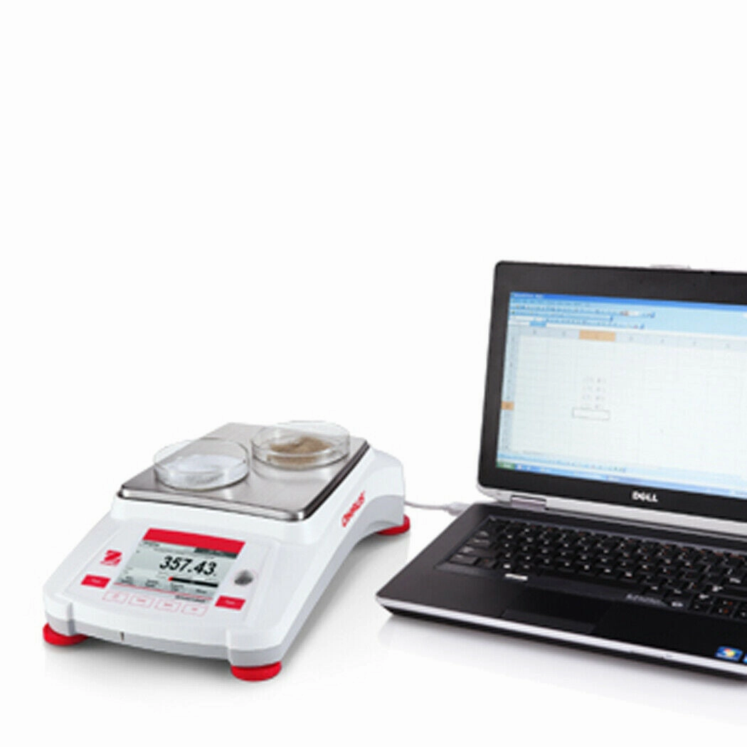 OHAUS AX224 ADVENTURER ANALYTICAL BALANCE 220g 0.0001g 0.1mg - 2 YEAR WARRANTY