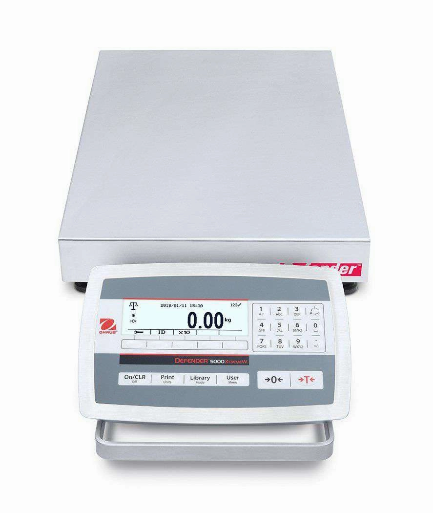Ohaus D52XW125RQL5 Defender 5000 Low Profile Bench Scale