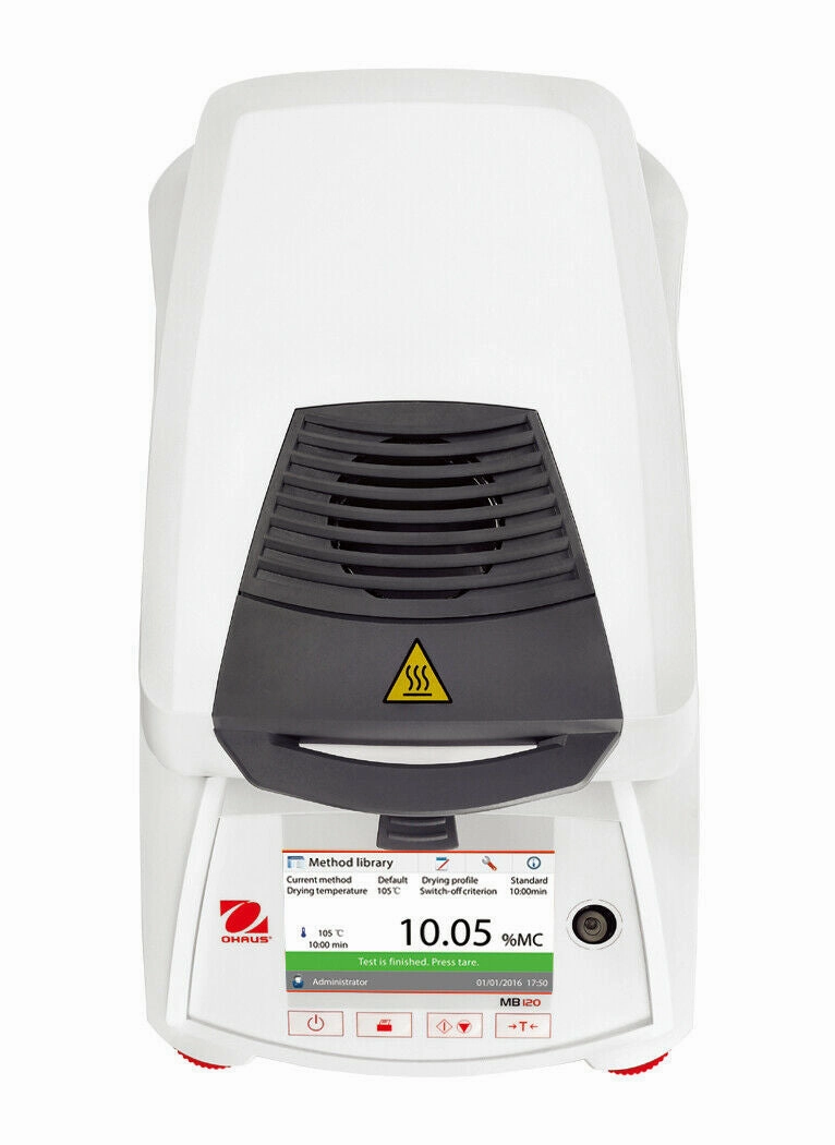 OHAUS MB120 Halogen Heating Moisture Analyzer 120g 0.001g