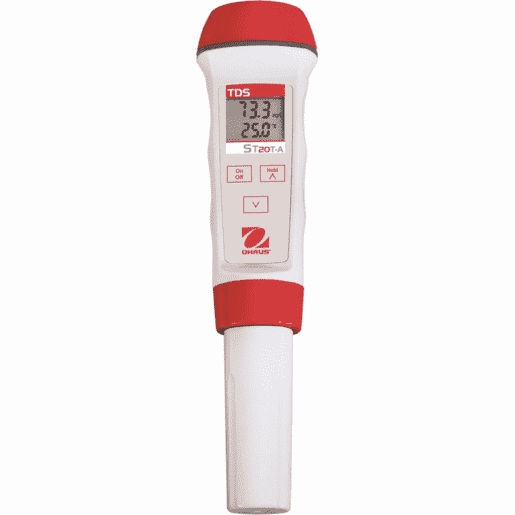 Ohaus ST20T-B TDS Pen Meter. Range 0.0 - 1000mg/L. Temperature Display