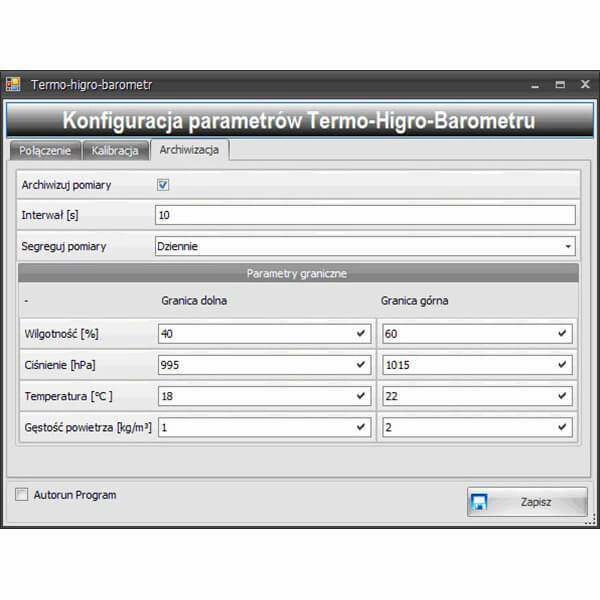 Radwag THB-R Ambient Conditions Monitoring Software with Warranty